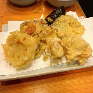 野菜天盛合わせ(天丼てんや 恵比寿店)