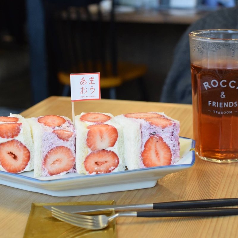 あまおうサンド(ROCCA & FRIENDS)
