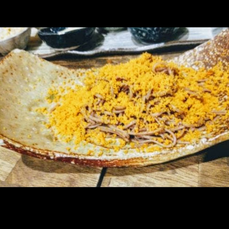 カラスミ蕎麦(日本酒食堂SO-KEN)