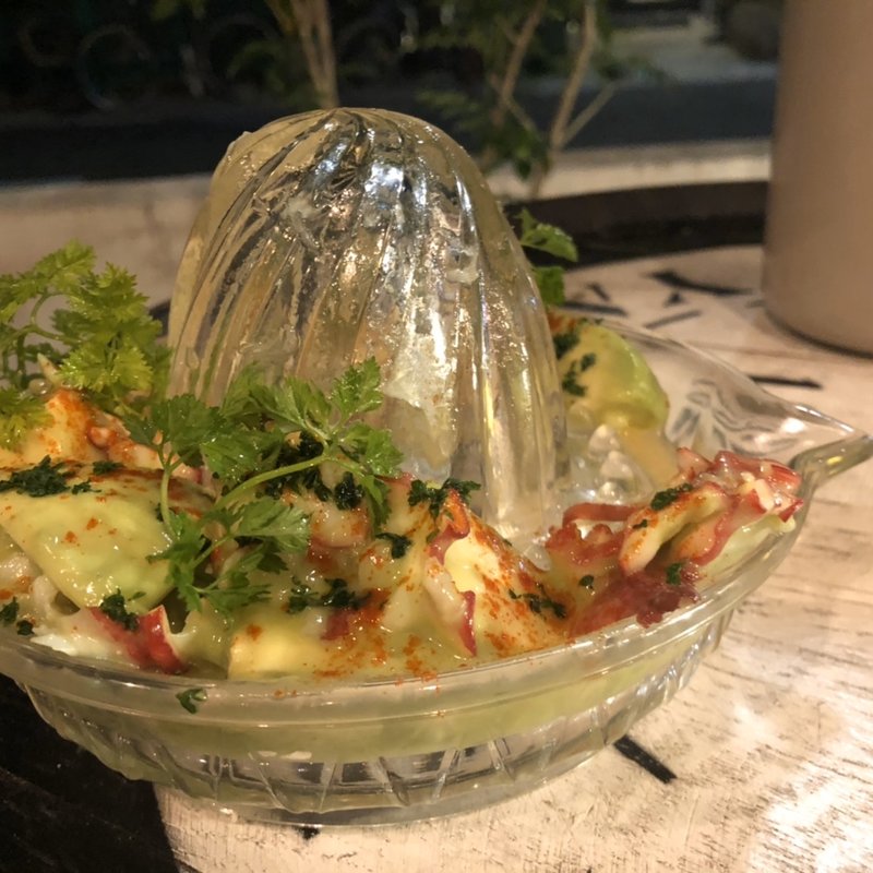 オリジナルサラダ(かしわビストロバンバン 今泉店)