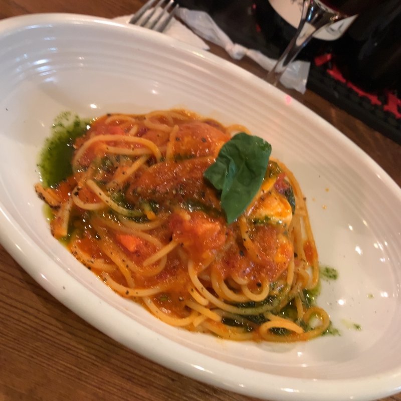 フレッシュトマトとバジルのスパゲティ(BASIL （バジル）)