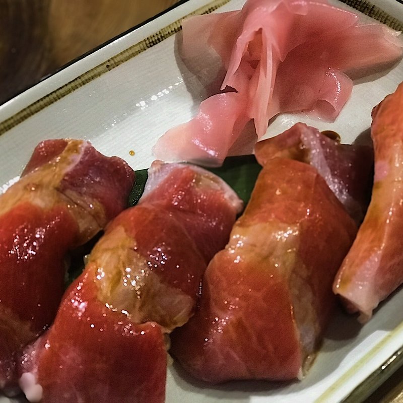 中トロ寿司(百足家)