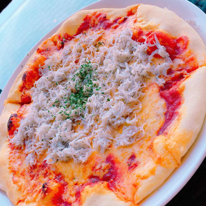 鎌倉しらすピザ(ルームラックスカフェ)