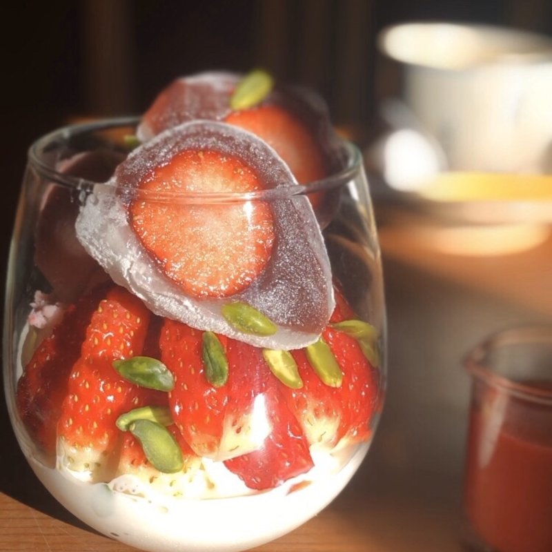 ウインタースペシャル　いちごパフェ(二軒茶屋)