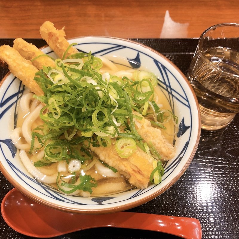 ごぼう天うどん(丸亀製麺 イオンモール福岡店)