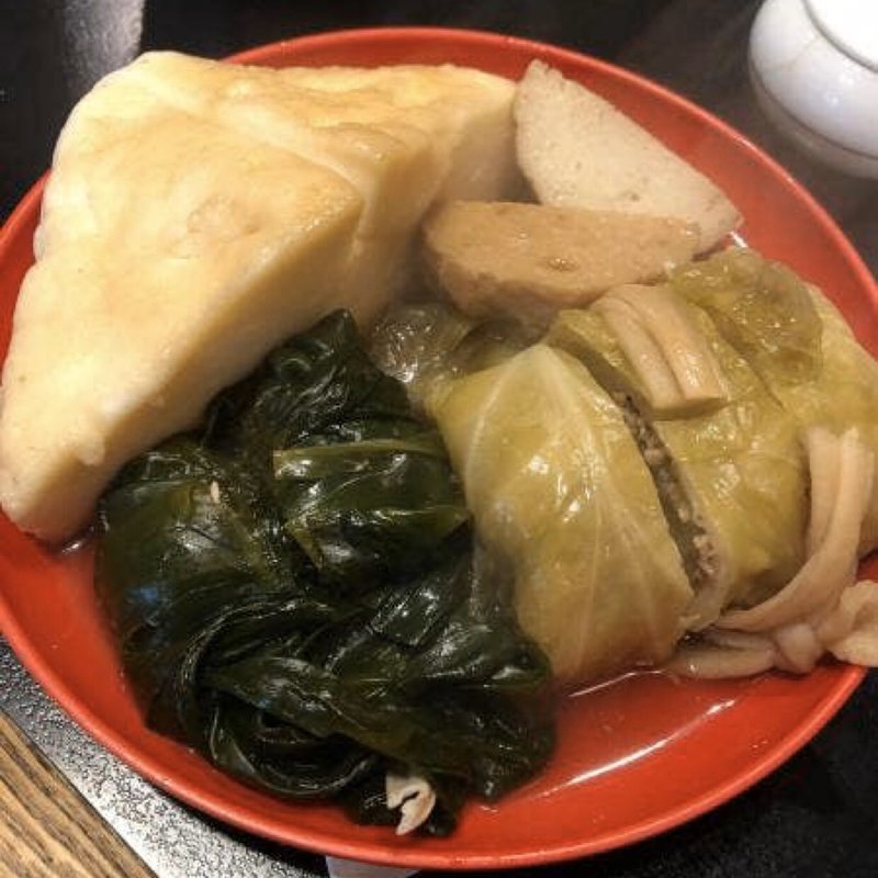 おでん盛り合わせ(日本橋 お多幸本店)