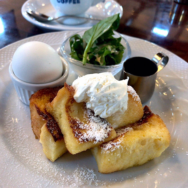 フレンチトースト モーニングドリンク付セット(星乃珈琲店 仙台太白店 )