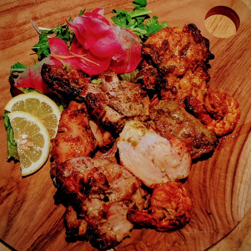 BBQ盛合せ(インディアンカフェphool)