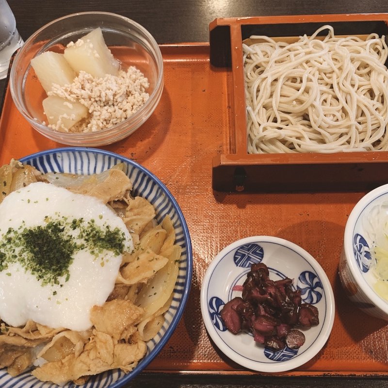 豚やまかけスタミナ丼(ささの屋 田町芝浦店)