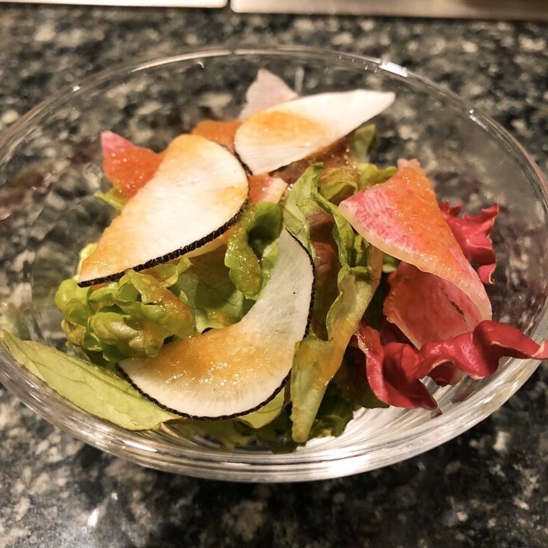 サラダ(鉄板焼ときわ)