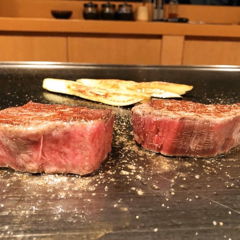 ステーキ(鉄板焼ときわ)