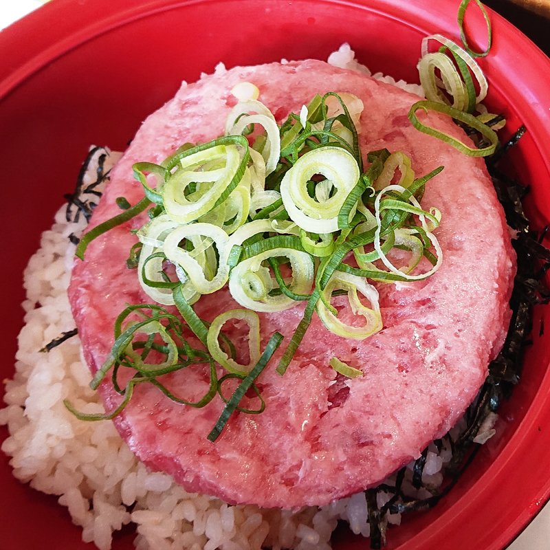 まぐろたたき丼(すき家 下平間店)