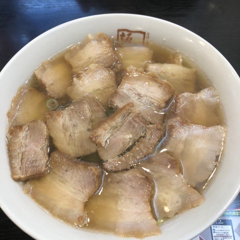 焼豚ラーメン(会津喜多方ラーメン坂内大森店)