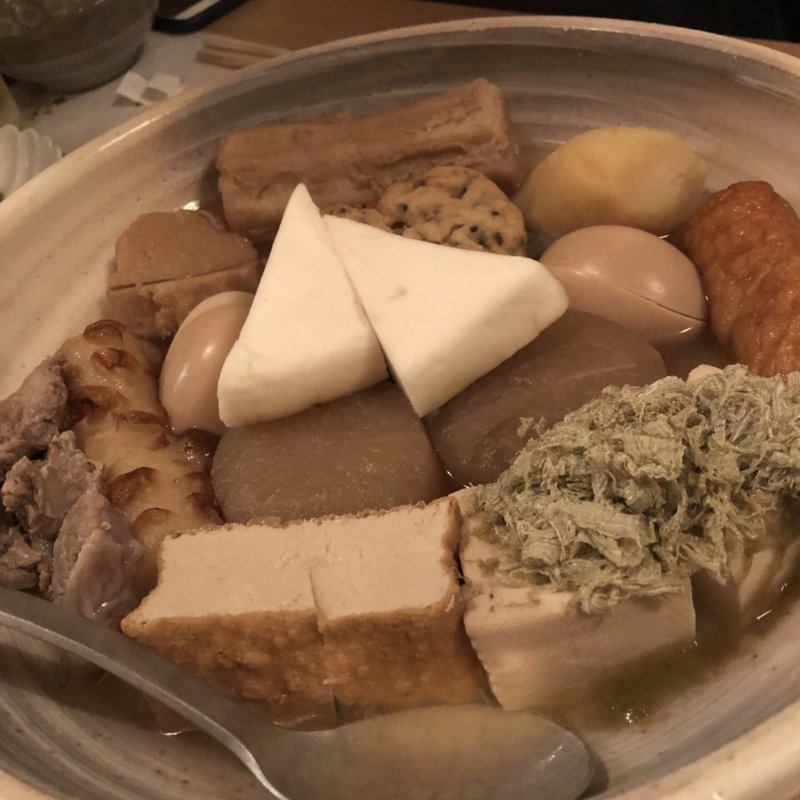 おでん盛り合わせ(狩の川)