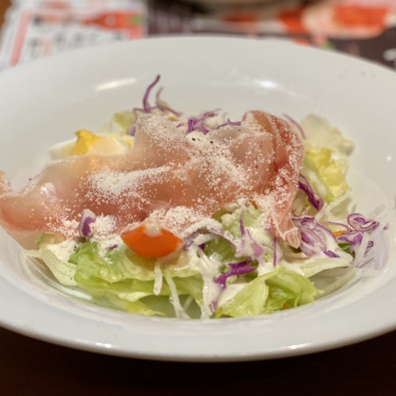 生ハムのシーザーサラダ(デニーズ 築地店 （Denny's）)