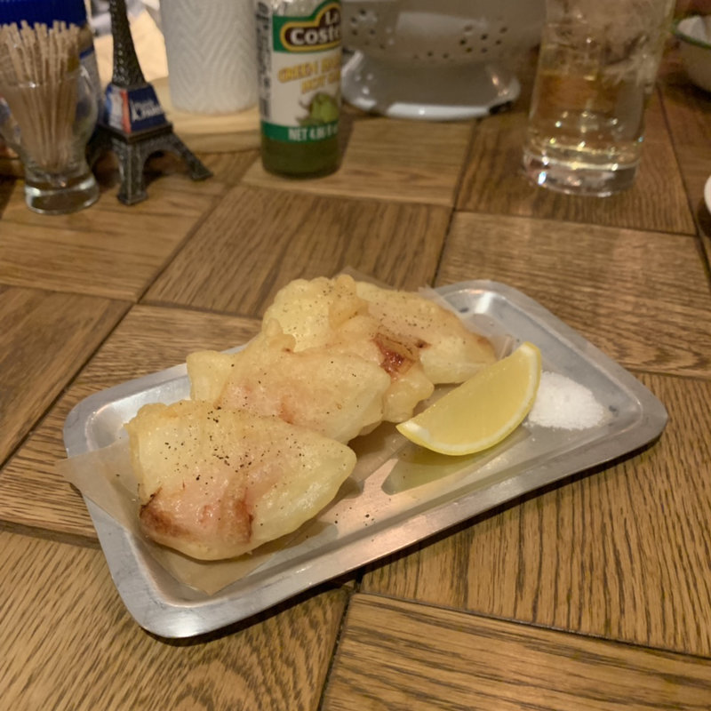 カブと生ハムのフリット(スタンドプチ)