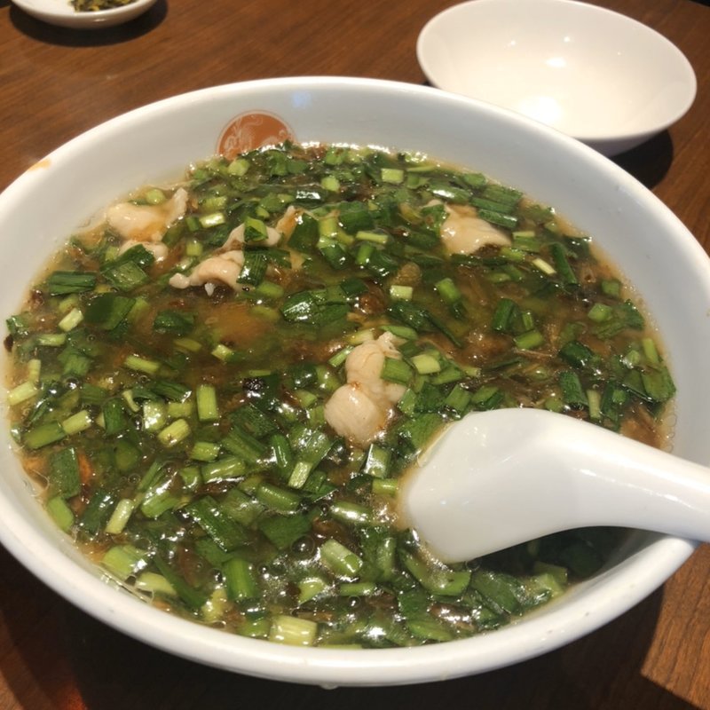 ニラそば(銀座天龍 （ギンザテンリュウ）)