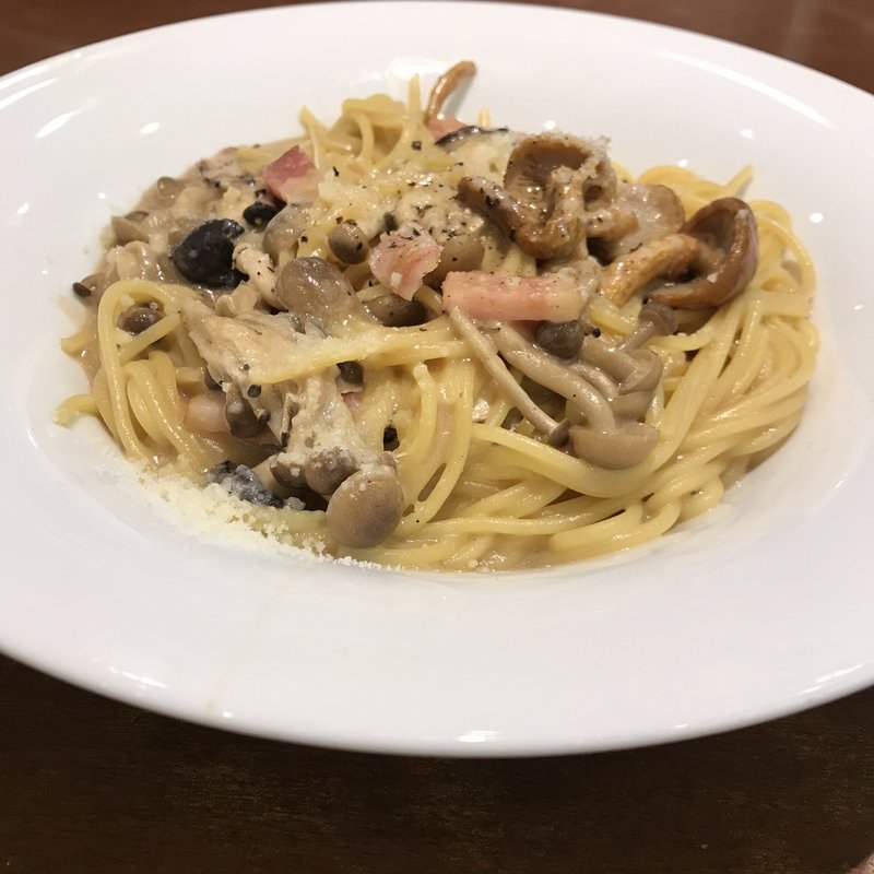 3種のきのこのスパゲッティ(デニーズ 柏増尾台店 )