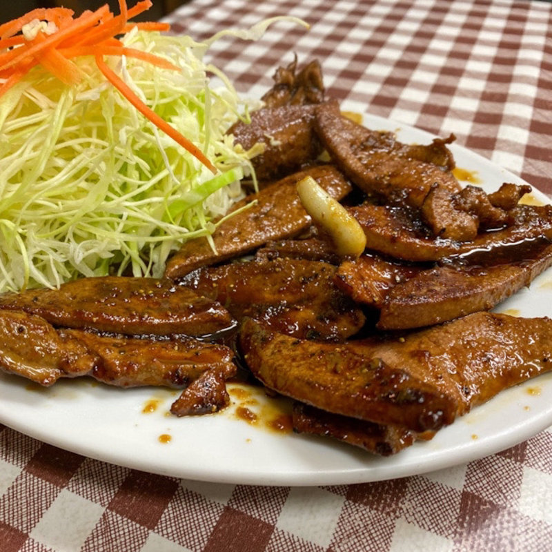 レバー焼き(米倉食堂)