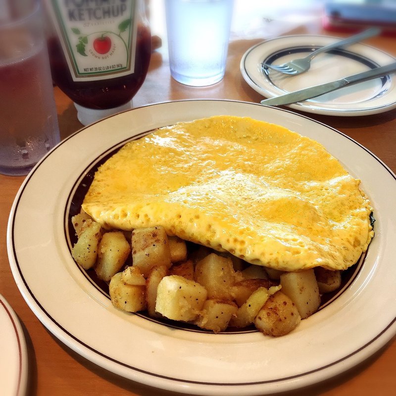 オムレツ(Eggs 'n Things お台場店)