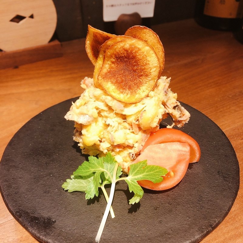 純シャケ入りポテトサラダ(おととや こばやし)