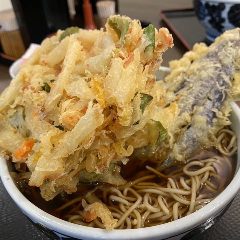 天・天ぷらそば・うどん(蕎麦一心たすけ 日本橋店)