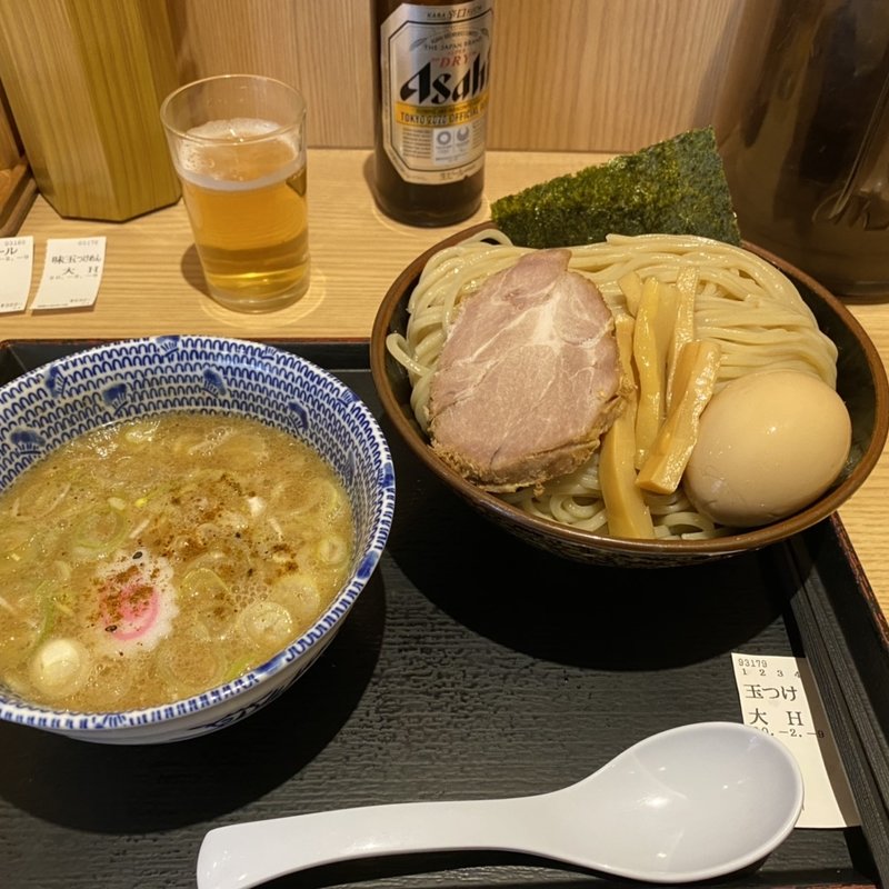 味玉つけめん大盛(舎鈴 小岩北口店 )
