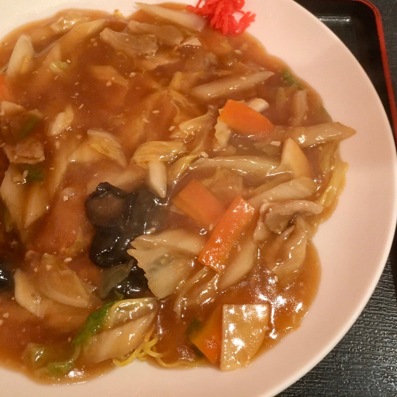 あんかけ焼そば(らーめん北彩)