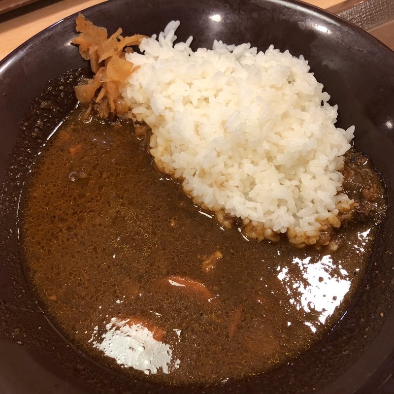 サラ旨ポークカレー(すき家 堺高須店 )