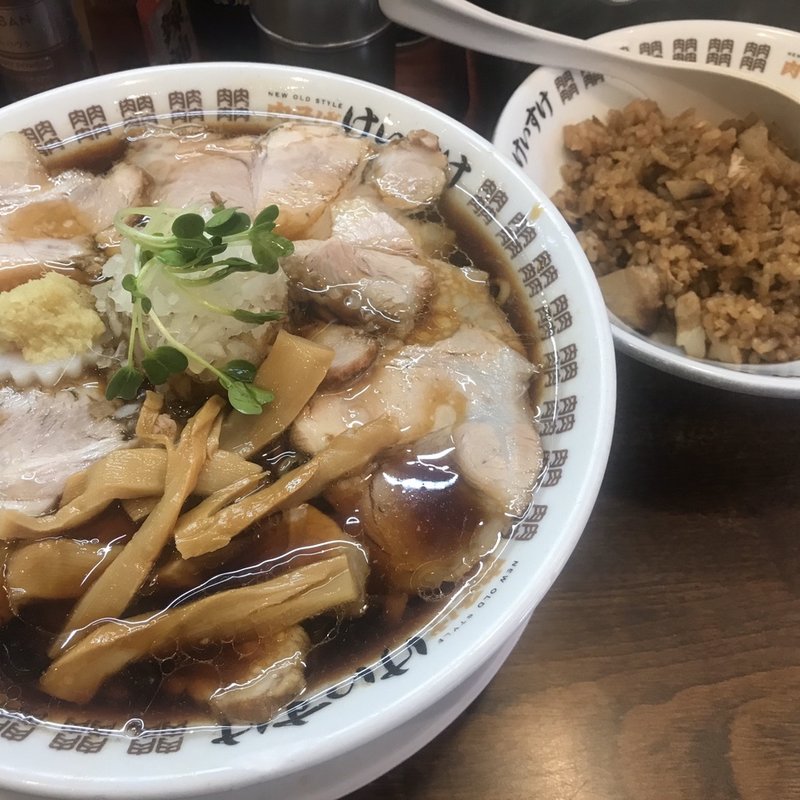 肉そば(肉そばけいすけ 住吉本店)