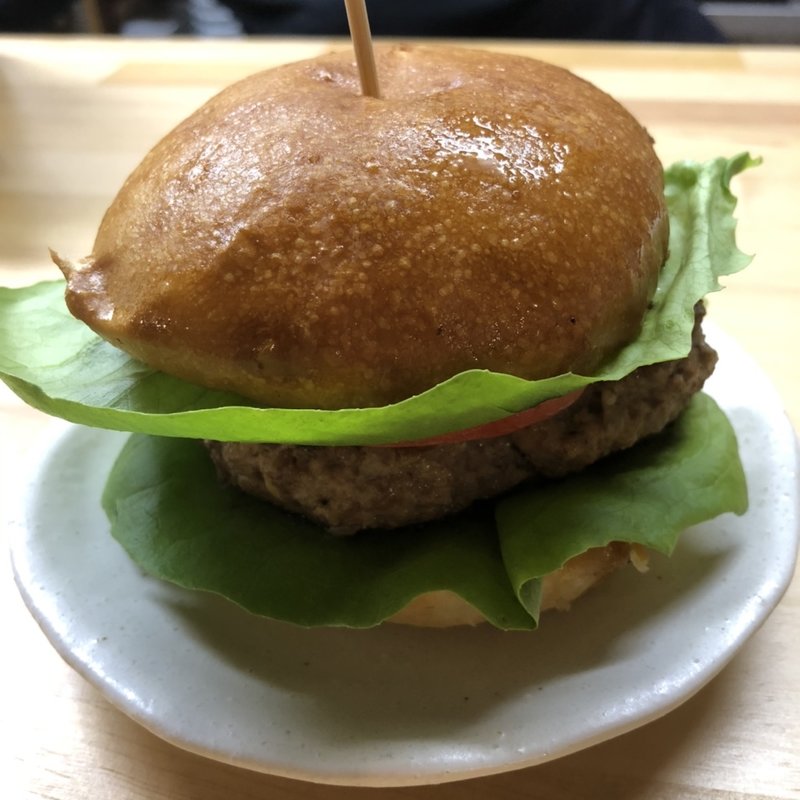 ハンバーガー(まちカフェ あい)