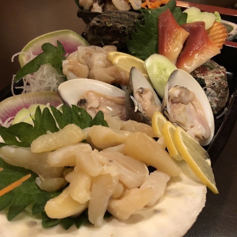 貝刺身盛り合わせ(貝侍 )