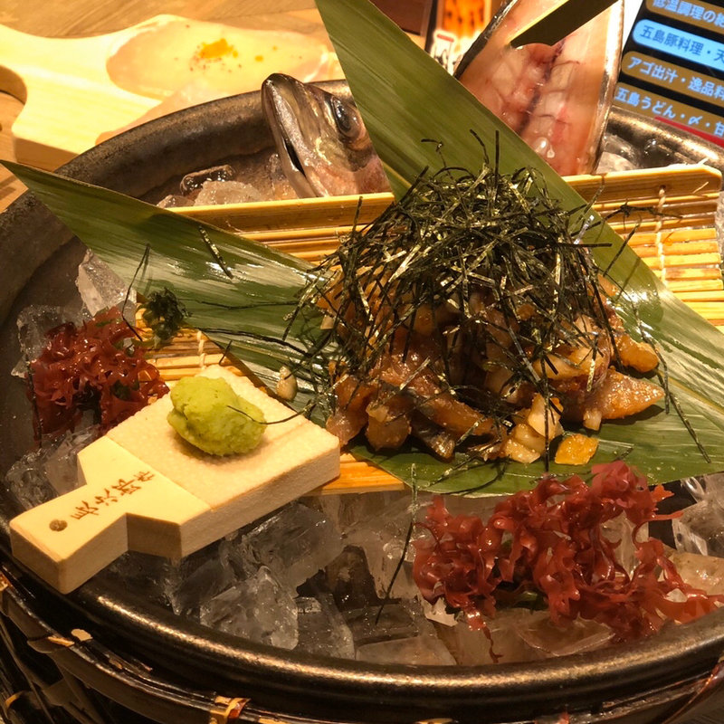 あじたたき ゴマ漬け(五島人 田町店)