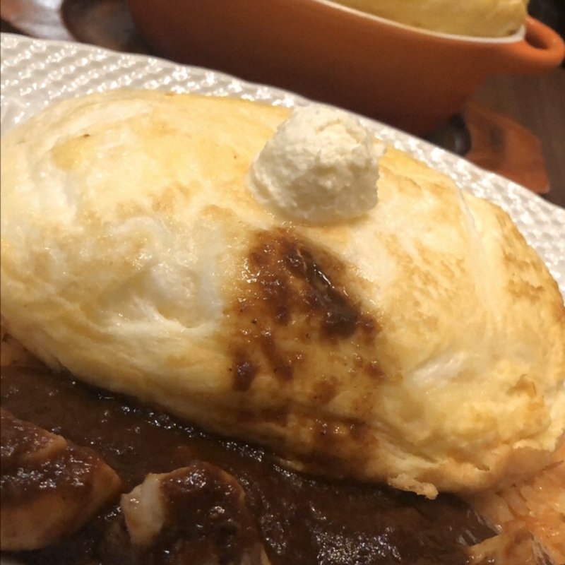 オムライス(星野珈琲)