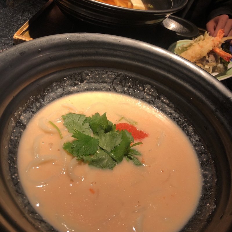 明太子のおうどん(麺匠の心つくし つるとんたん 新宿店)