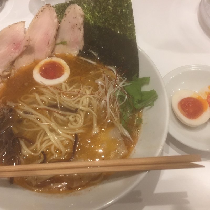 海老・塩ラーメン(キョウハ・エビ)