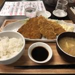 アジとにしんフライ定食