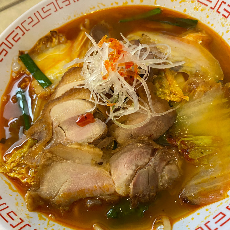 ピリ辛スタミナ中華そば(麦右衛門 )