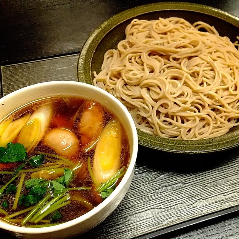 鴨せいろ(そば処 丸秀)