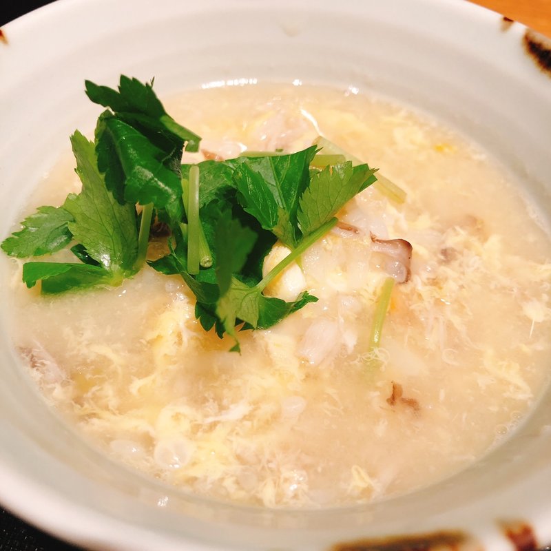 越前がに雑炊(ふくい、望洋楼 青山店)