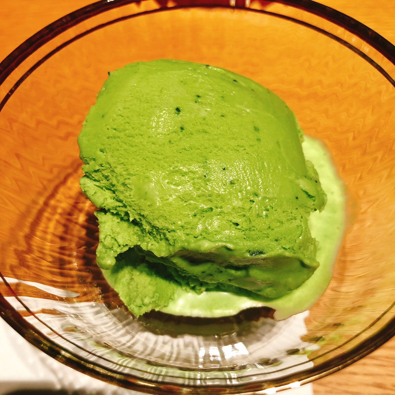抹茶アイス(ふくい、望洋楼 青山店)