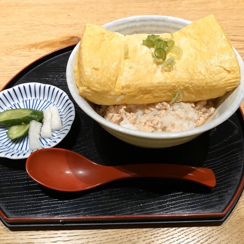 出し巻き卵丼(京都 柳馬場 ほん田亭)