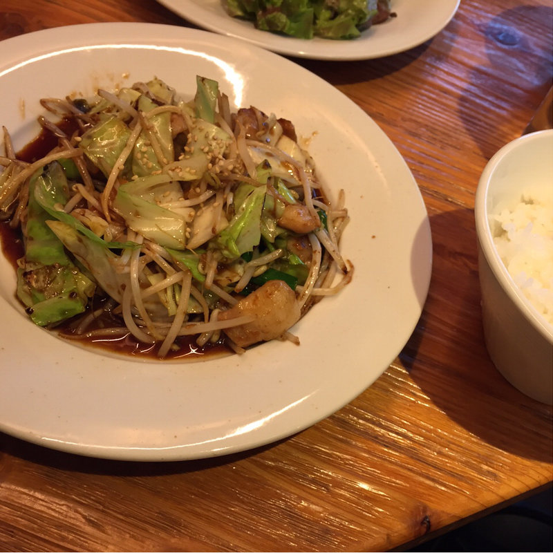 ホルモン焼定食(江戸堀BEEF(江戸堀ビーフ))