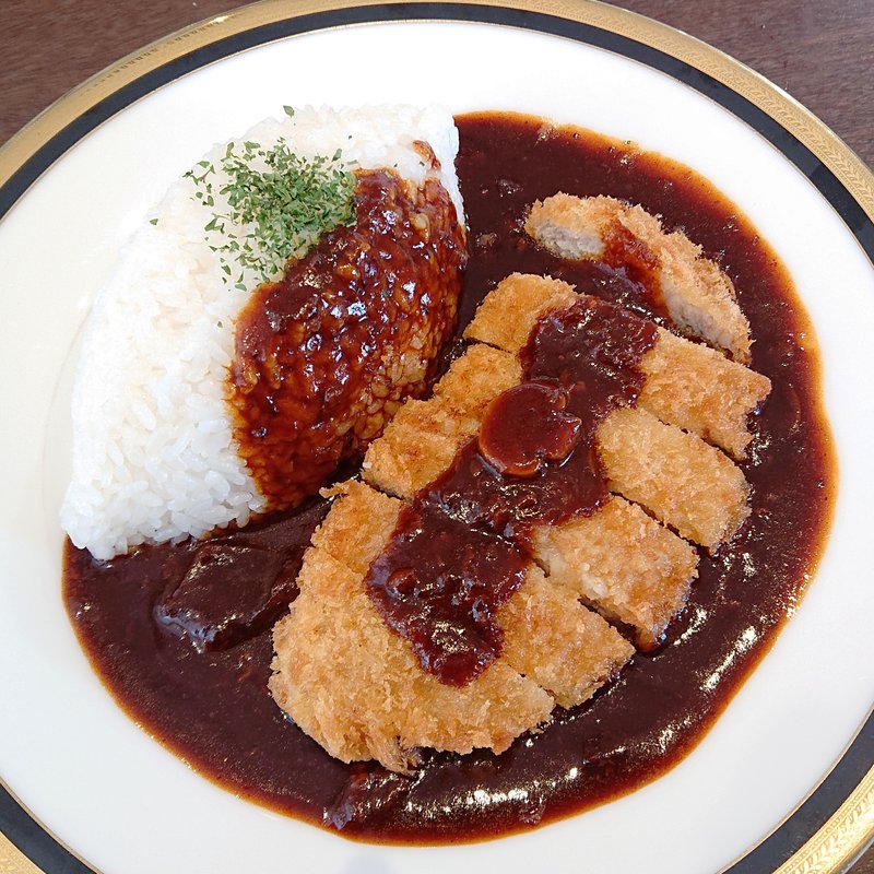 ロース豚カツ早矢仕ライス(M&C Cafe 川崎店)