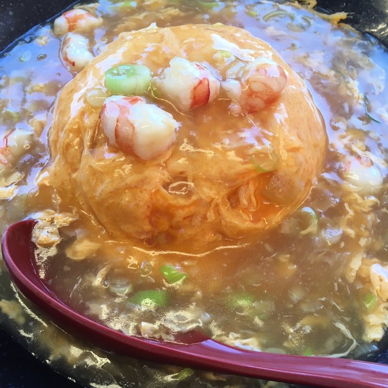 極王天津飯(餃子の王将 原店)