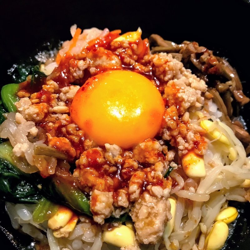 石焼ビビンバ(焼肉きんぐ 蒲郡店)