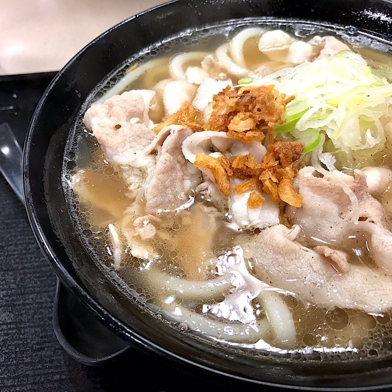 肉骨茶うどん(名代 富士そば 大森店 )