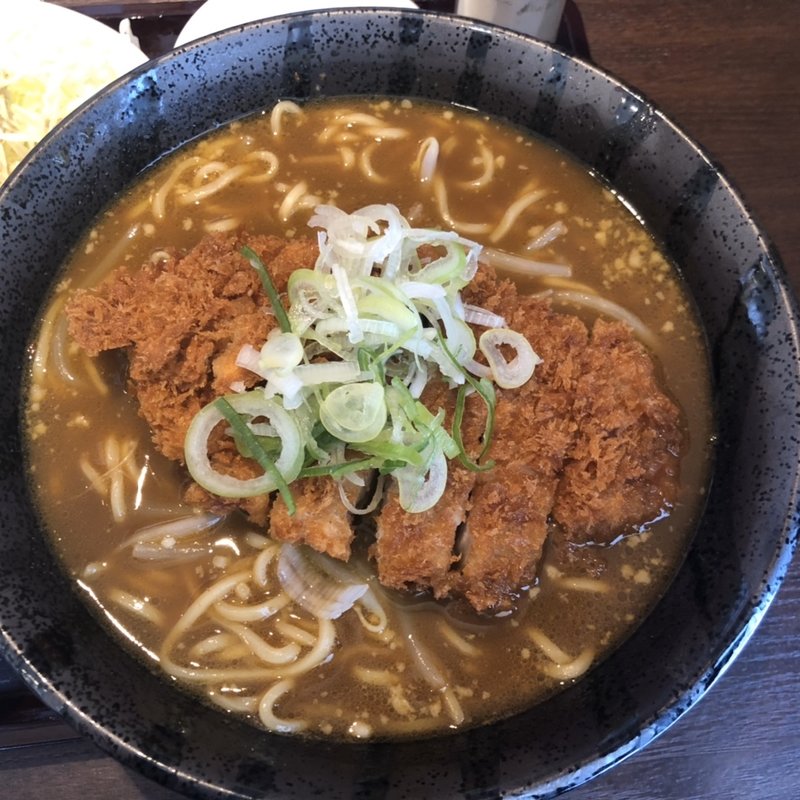 手仕込みとんかつカレーらーめん(CoCo壱番屋 大津堅田店)