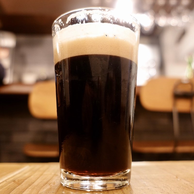 京都ビアラボ ほうじ茶スタウト(Inazuma Dining)