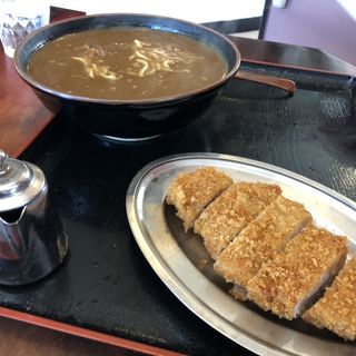 カツカレーラーメン(恵比須屋食堂)